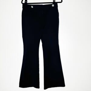 LOFT 2023 Pendant Accent Waist Flare Pant Women's Size 6 Petite